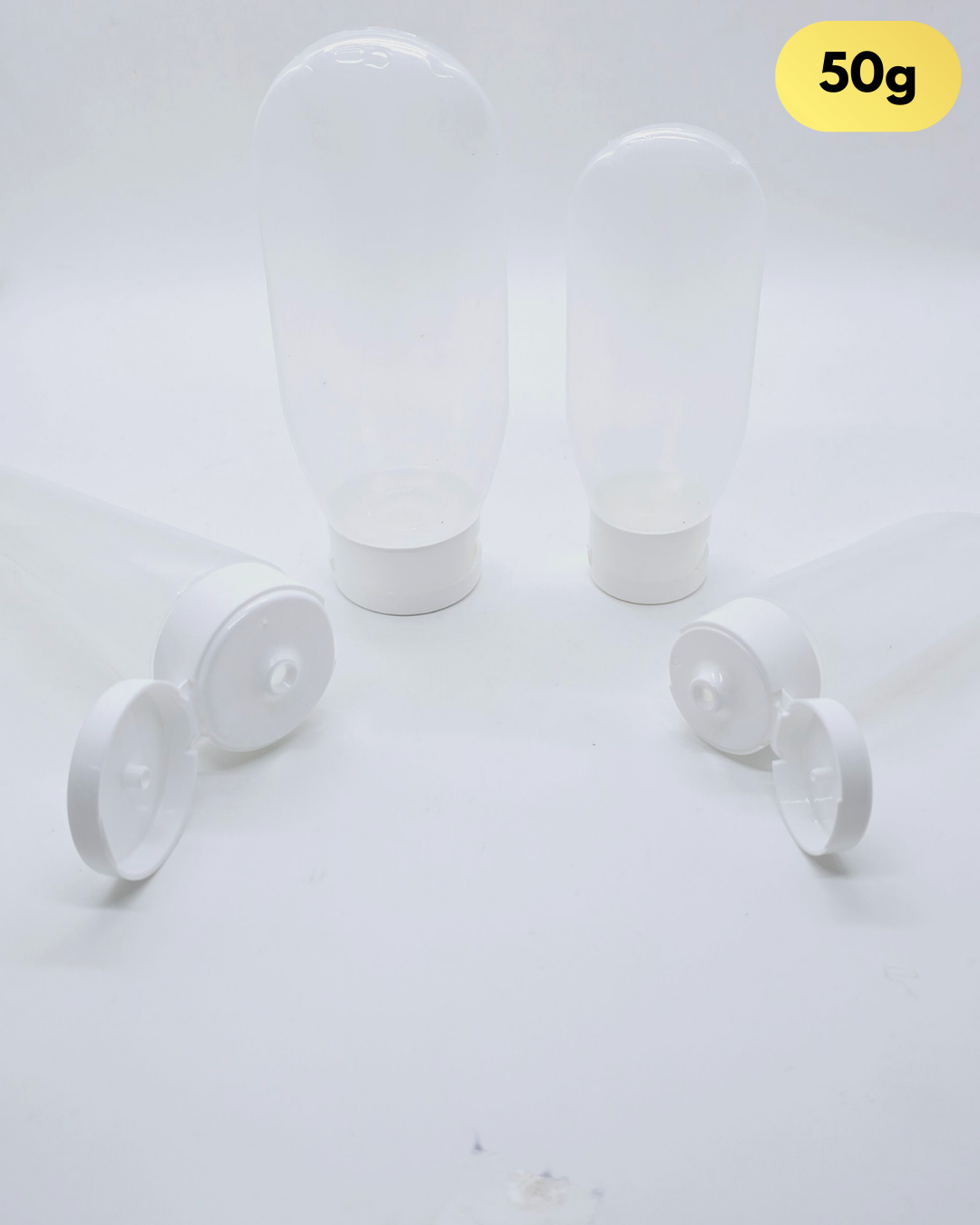 50g Transparent Cream Tube